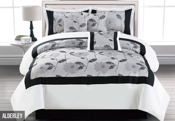 Seven-Piece Comforter Set - Three Styles Available