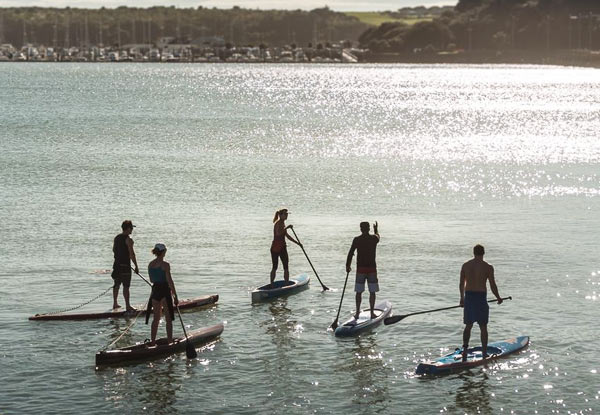 From $35 for a One-Hour One-on-One or Group Paddle Boarding Lesson – Options for up to Eight People (value up to $250)