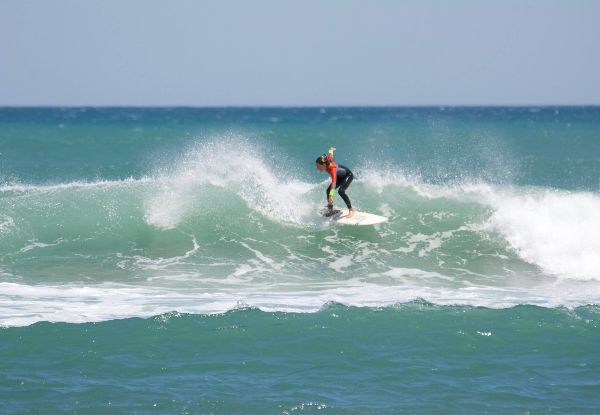 Two-Hour Learn to Surf Group Lesson incl. Surfboard & Wetsuit Hire - Options for Two-People or 1.5 Hour Private Lessons