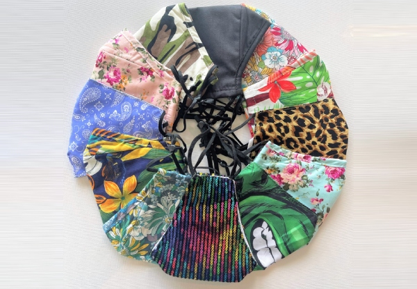 Reusable Face Mask Two-Pack - Nine Styles Available