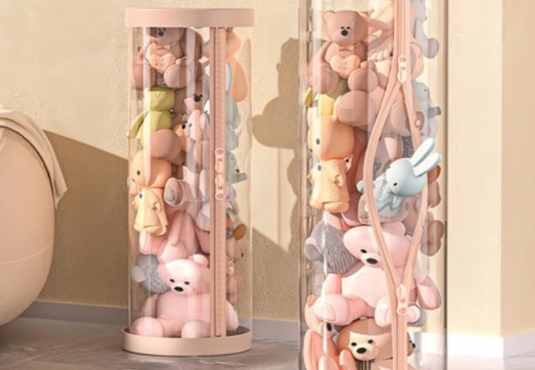 Zipper Stuffed Animal Storage Organiser  - Two Sizes Available