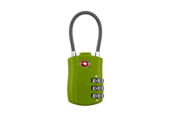 Cable Luggage Lock for Travel Bag, Suit Case & Luggage - Four Colours & Option for Two Available with Free Delivery