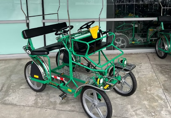 One-Hour Three-Seater Croc Bike Hire in Wellington CBD - Option for Six-Seater Croc Bike
