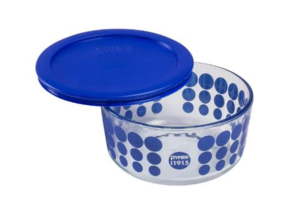 $39 for a Set of Four Limited Edition Pyrex Glass Containers with Lids, or $75 for Two Sets – Five Colours Available