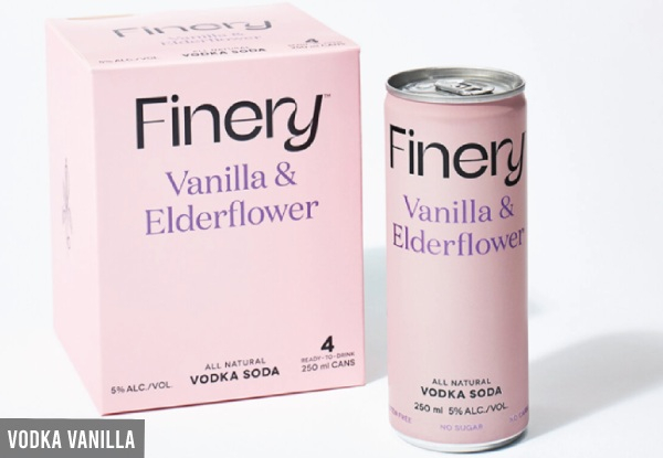 Finery Cocktails Range - Three Flavours & Quantities Available