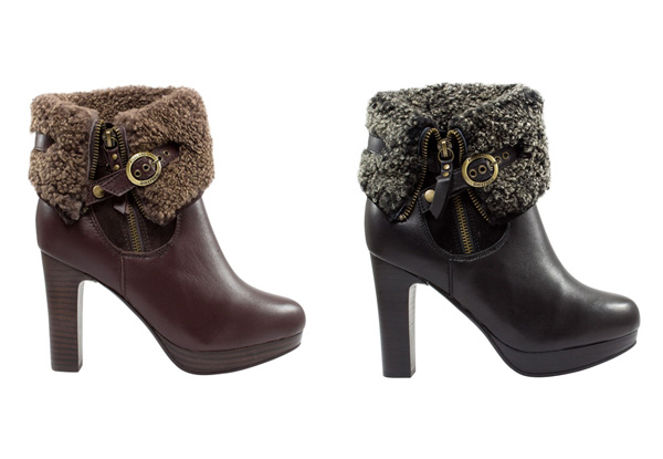 ugg boots with heels and fur