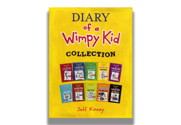 10-Book Diary of a Wimpy Kid Collection