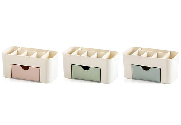 Tabletop Make-Up Storage Box - Three Colours Available with Free Delivery