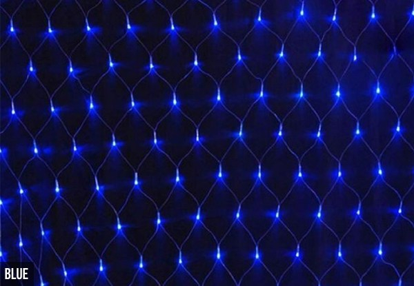 Solar Powered Fairy Net Light - Four Colours Available