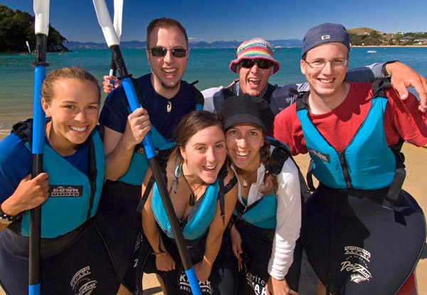 Up to 40% off an Abel Tasman Kayak, Seals & Cruise Day Trip (value up to $320)