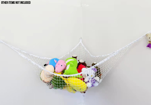 Toys Storage Hammock - Four Colours Available & Option for Two-Pack