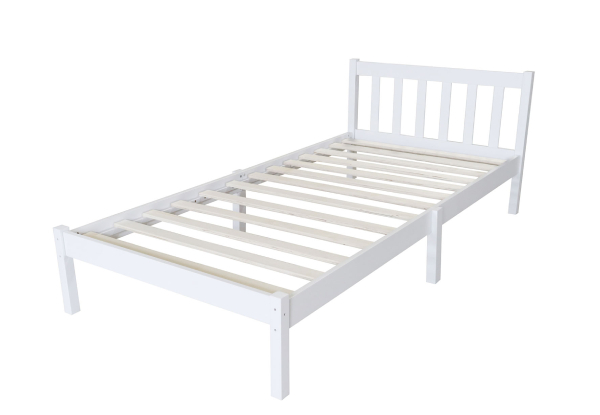 Pine Wood Bed Frame - Two Sizes Availalble