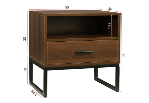 DS Philo One-Drawer Bedside Table