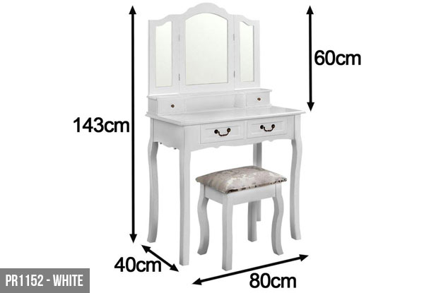 Elegant Dressing Table - Various Designs Available