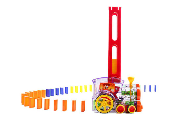 Automatic Domino Brick Laying Toy