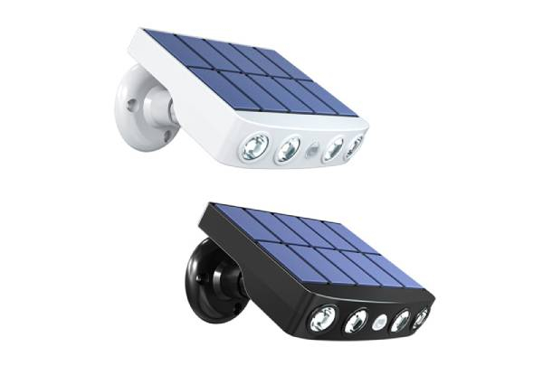 Outdoor Solar Sensor Lights - Two Colours, Light Styles & Option for Two-Pack Available