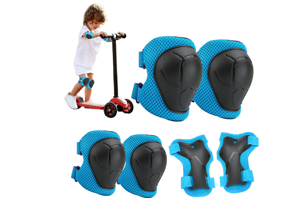 Six-Piece Kids Protective Gear Set - Three Colours Available