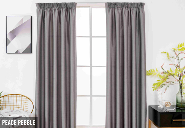 Pair of Thermal Readymade Curtains - Available in Three Colours & Six Sizes