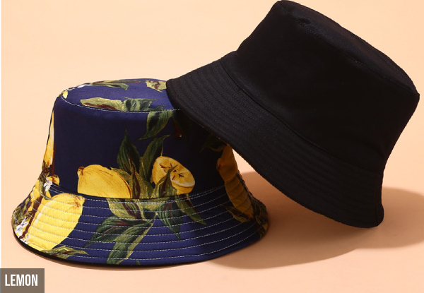 Reversible Fruit Bucket Hat - Ten Styles Available with Free Delviery