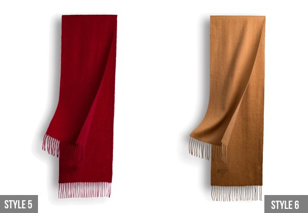 Ugg 100% Wool Scarf - 14 Styles Available
