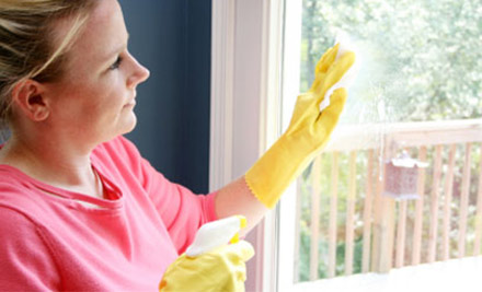 $59 for an Interior & Exterior Window Cleaning Service for a Two-Bedroom House -– Options for up to Four-Bedroom House