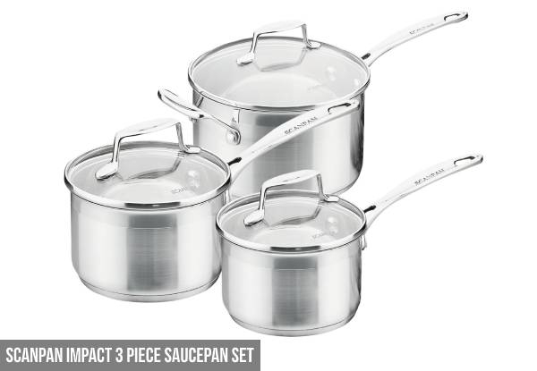 Scanpan Impact Cookware Range - Nine Options Available