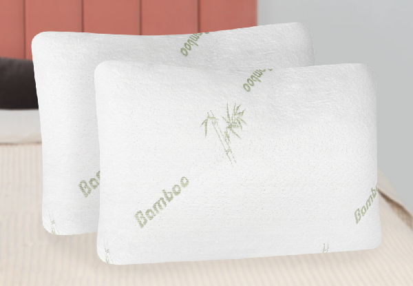 Two-Pack of Bamboo Pillows