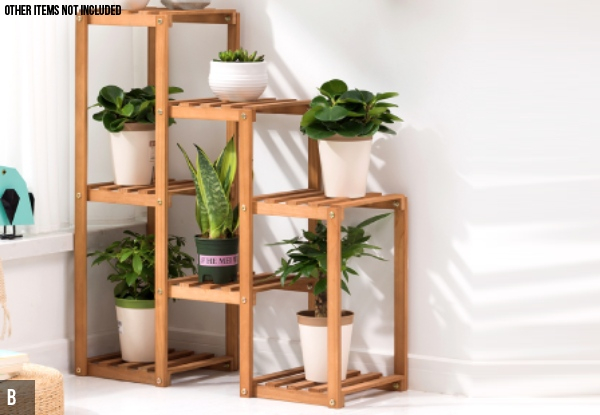 Bamboo Plant Stand - Two Options Available