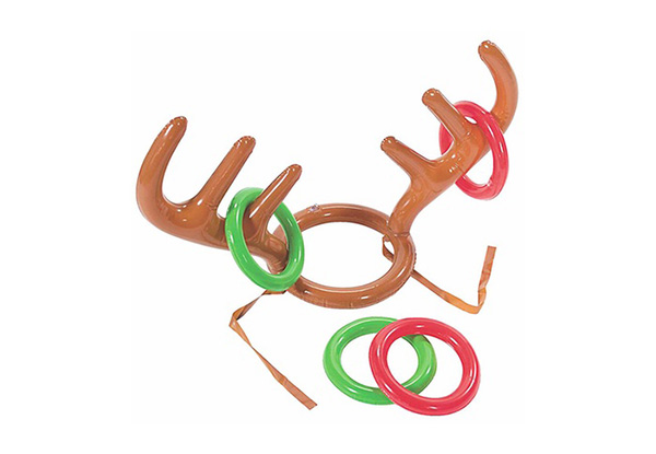 Christmas Reindeer Antler Ring Toss Game