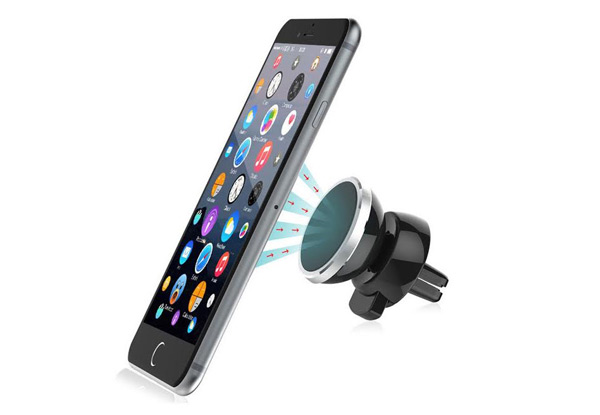 $9.90 for Two Universal 360° Magnetic Car Phone Mounts