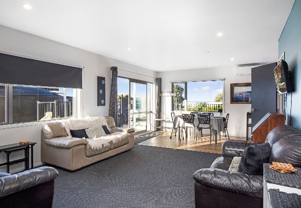 One-Night Gentle Recharge Retreat Package at ReTime Castlepoint Wairarapa incl. Bach Stay, Meals, Relaxation Session, Infrared Session, & Creative Activity - Options for Two or Four People