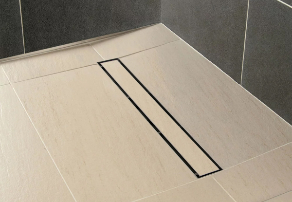 Linear Tile Insert Floor Grate Shower Drain - Three Sizes Available