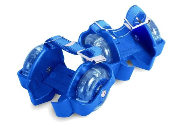 Zinc Street LED Skate Gliders with ABEC 5 Bearings - Blue