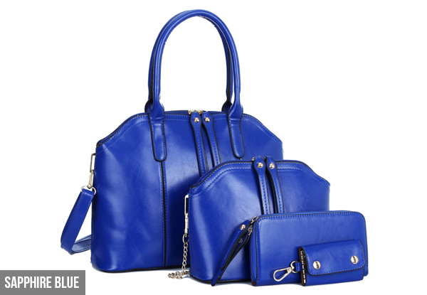 Four-Piece Handbag Set - Four Colours Available