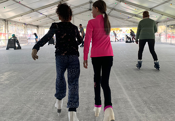 Single Entry & Skate Hire - Options for Two, Four, or Six People - Available at North Harbour Stadium Ice Skating Rink unitl 16th May 2021