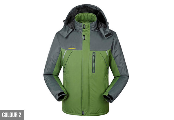 Fleece Lined Weatherproof Jacket - Six Colours Available