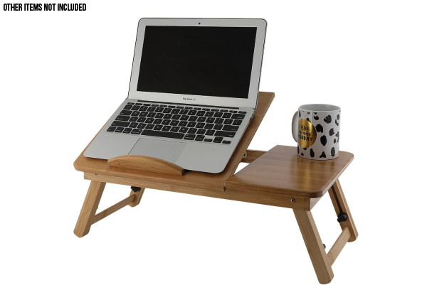 Bamboo Deluxe Laptop Table