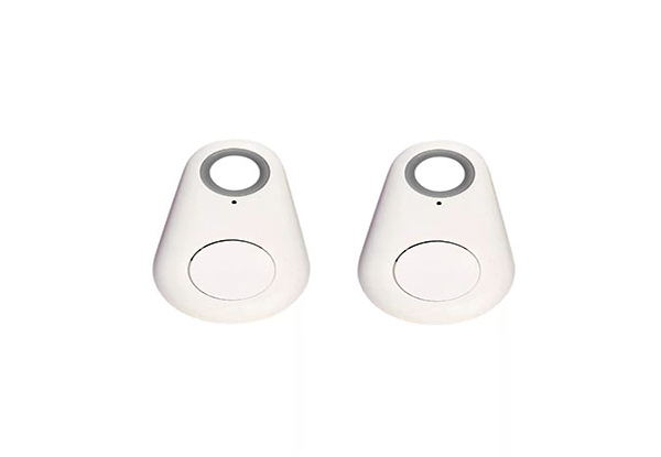 Two Smart Bluetooth Trackers - Available in Four Colours & Option for Four