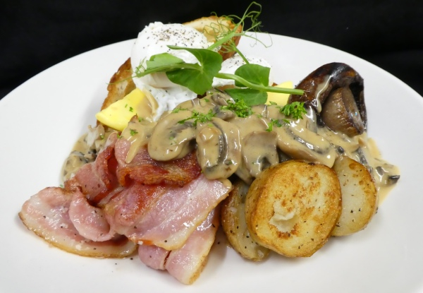 Two Brunch Meals - Valid Seven Days a Week from 9.00am - 11.00am