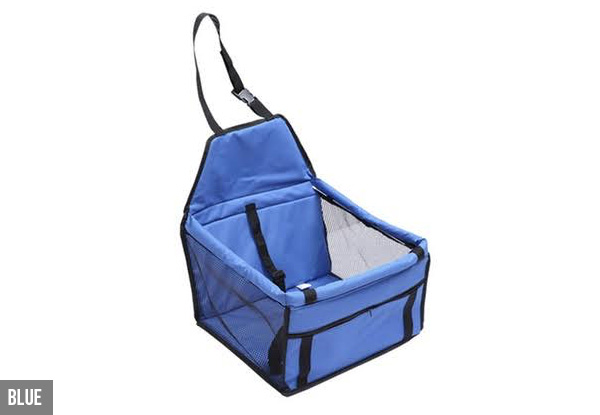 Pet Car Booster Seat Carrier - Five Colours Available