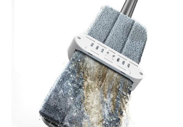 Hands-Free Spray Mop Self-Wringing Flat Mop with Mite Removal Function