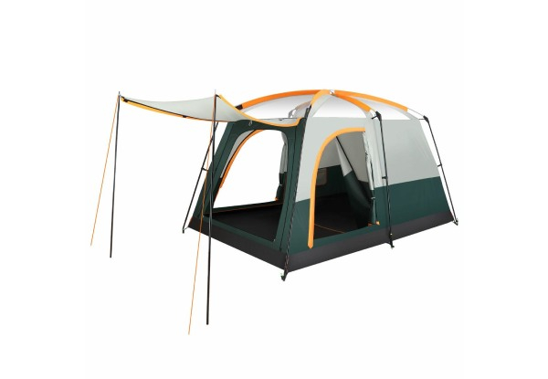 Six-Person Two-Room Tent Camping Shelter