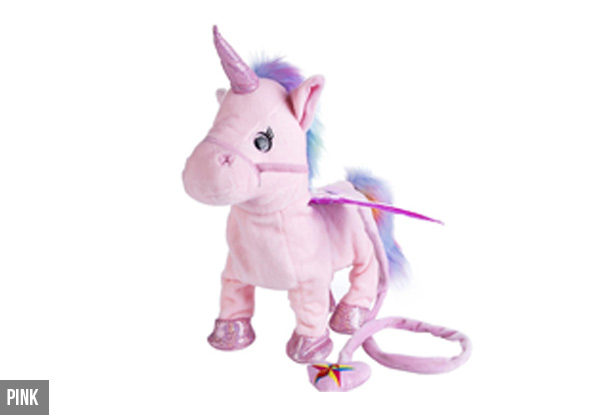 Walking, Dancing & Singing Interactive Unicorn Toy - Five Colours Available