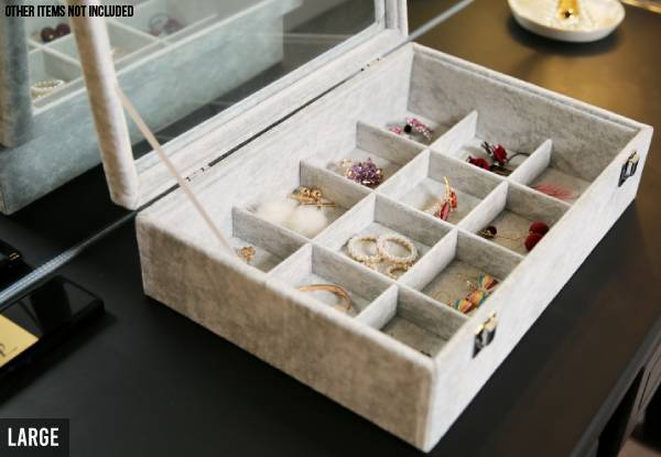 Jewellery Storage Box - Two Sizes Available