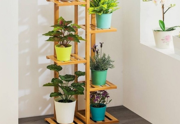 Bamboo Plant Stand Rack - Two Options Available