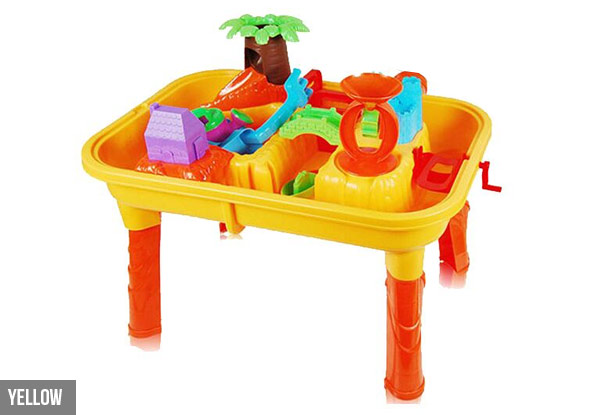 Kids' Water & Sand Table Play Set - Two Options Available
