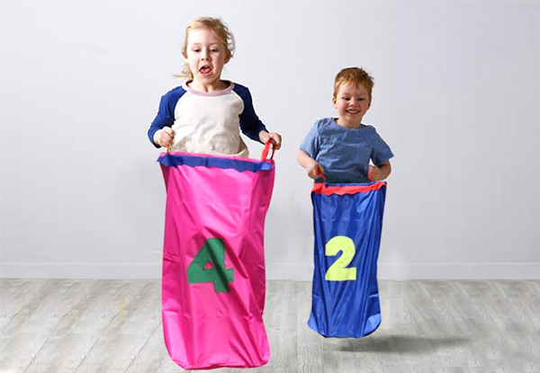 $25 for a Set of Five Numbered Sack Race Bags