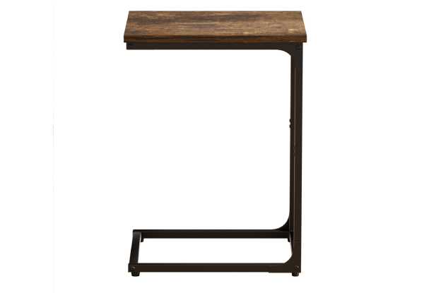 Levede C-Shaped End Table