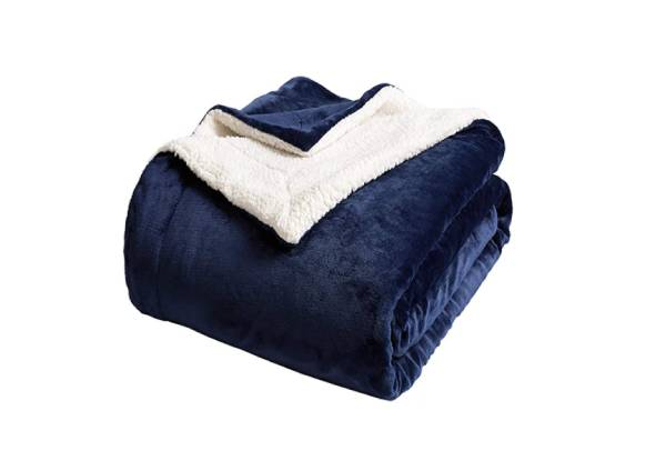 Reversible Throw Blanket - Three Sizes & Five Colours Available