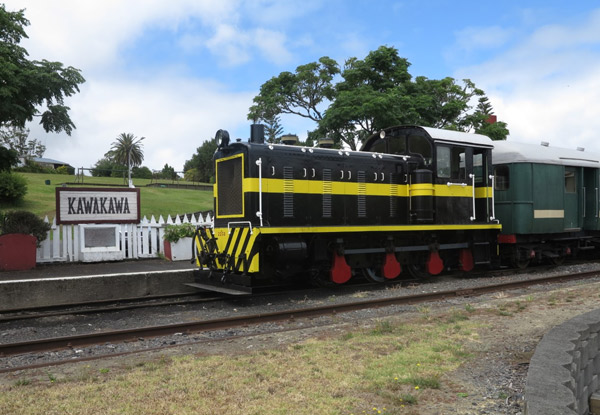Two Adult Tickets for the World Famous Train Ride In Kawakawa - Option for a Family Pass